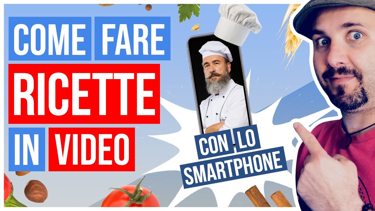 Videoricette perfette! Come fare video ricette con il telefono! Pancake di ceci avocado e pomodorini