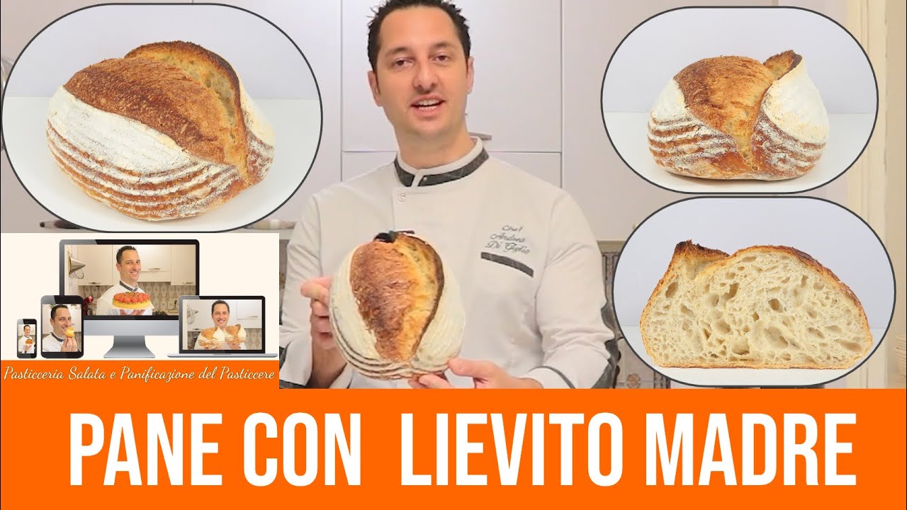 PANE Quotidiano con LICOLI - La Ricetta di Andrea di Giglio - Pane fatto in casa CON LIEVITO MADRE