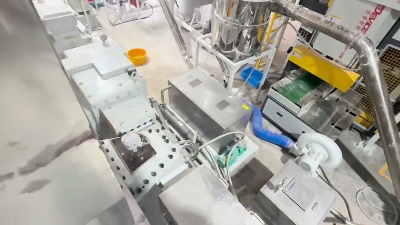 Jwell Máquina de compounding para materiales de cables HFFR libres de halógenos y retardantes de lla