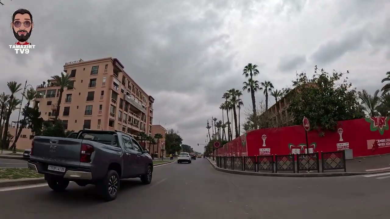 جولة رائعة في حي جليز مراكش Exploring Gueliz Marrakech 4K 🇲🇦