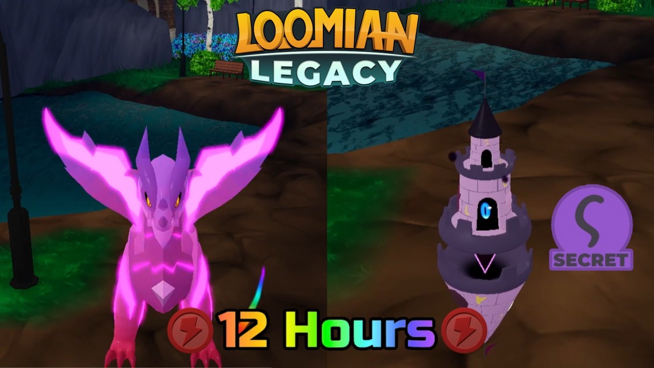 I Hunted in Loomunity Park for 12 Hours and found THESE! (Loomian Legacy)