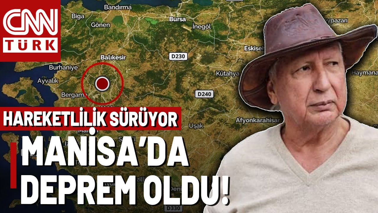SON DAKİKA🚨Manisa'da 4,0 Büyüklüğünde Deprem Oldu! Şener Üşümezsoy Uyardı!