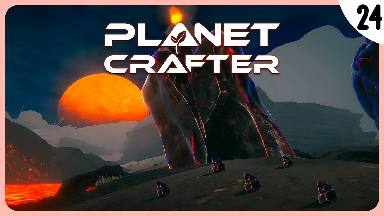 VAMOS al BIOMA de VOLCÁN por OBSIDIANA | The Planet Crafter Gameplay Español #24