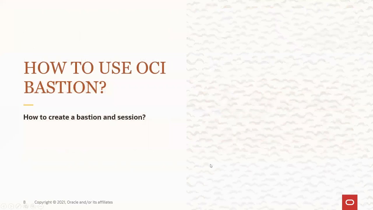 OCI Bastion Service