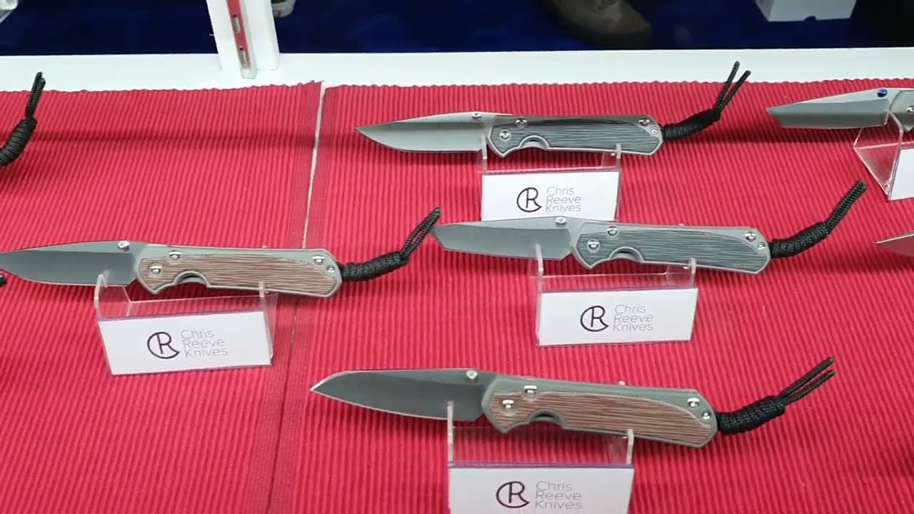 Blade Show 2025 Atlanta USA - CHRIS REEVE KNIVES - Tools For Gents ⚔️🇺🇲👍