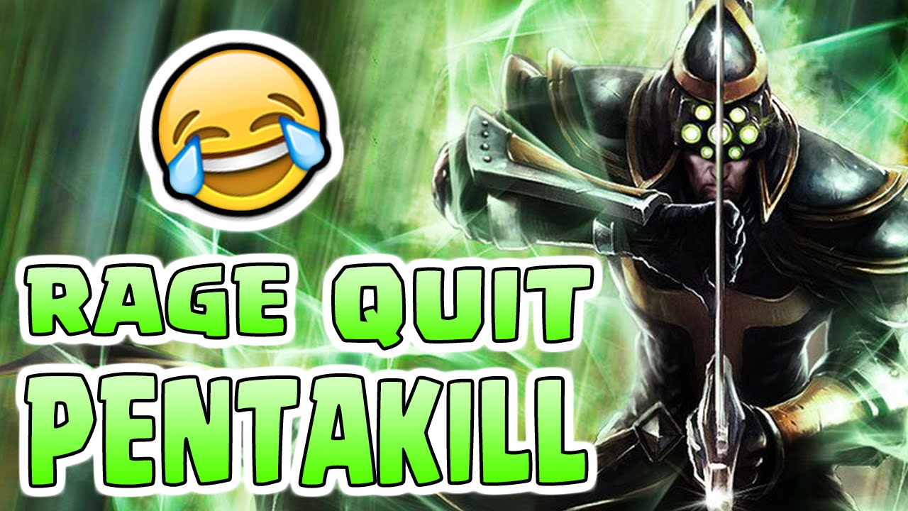 Nightblue3 - INSANE COMEBACK PENTAKILL RAGEQUIT MASTER YI