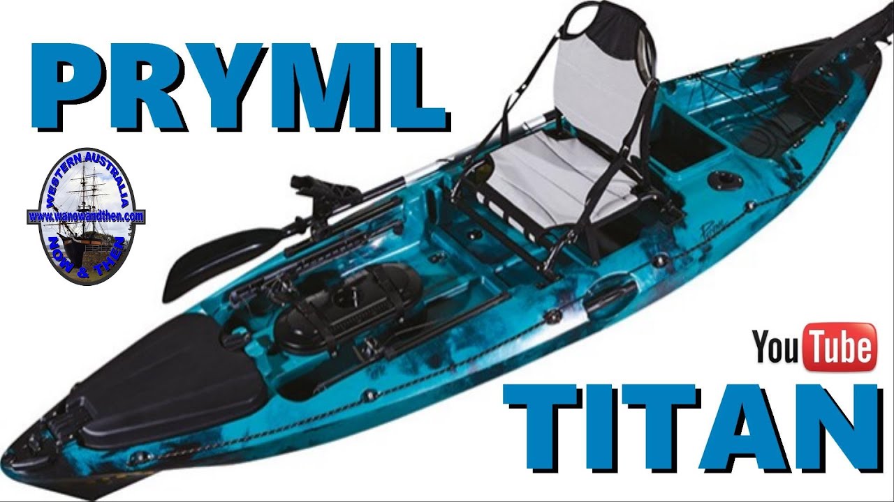 Pryml Titan kayak & Watersnake T24 electric motor