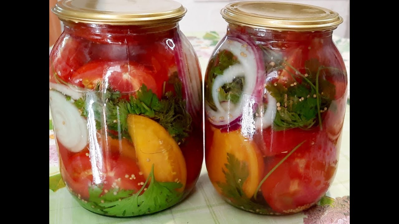 🍅ОБАЛДЕННО ВКУСНЫЕ ПОМИДОРЫ НА ЗИМУ ❗ Самый ВКУСНЫЙ РАССОЛ 📌💯 ПОМИДОРЫ с МЁДОМ❗ Без Стерилизации ❗