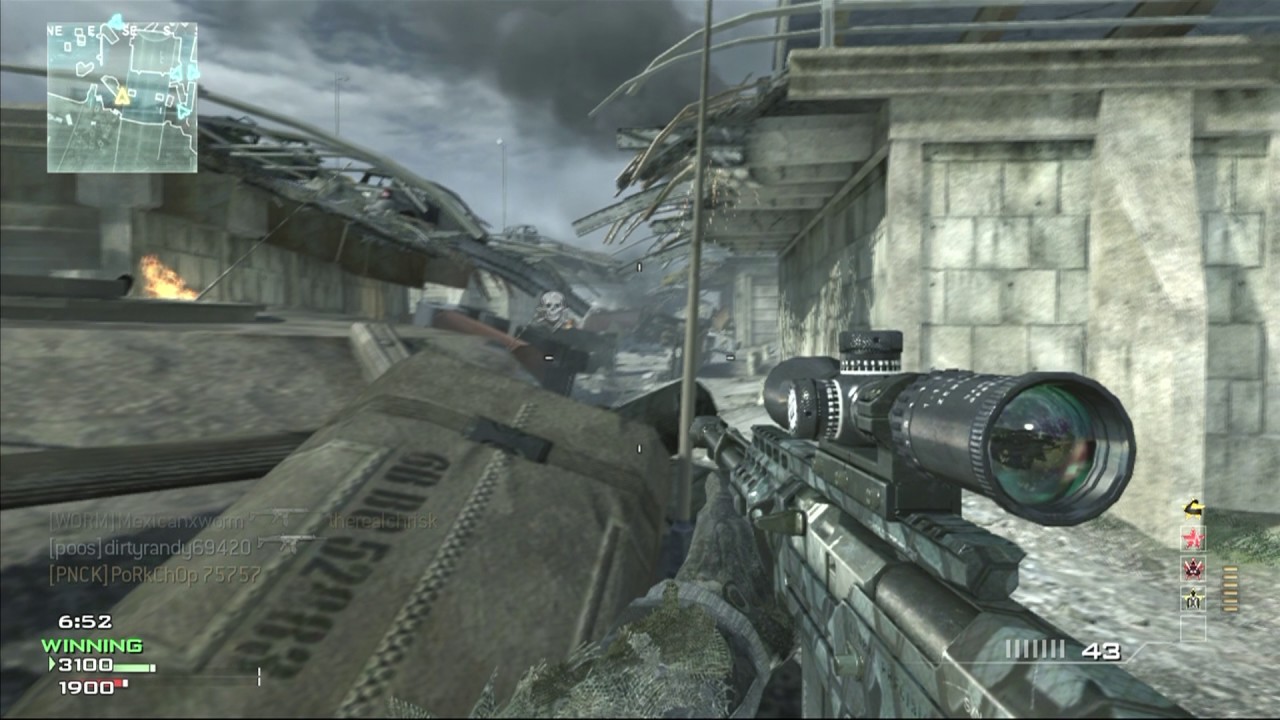 CoD MW3 Flawless AS50 MOAB Gameplay