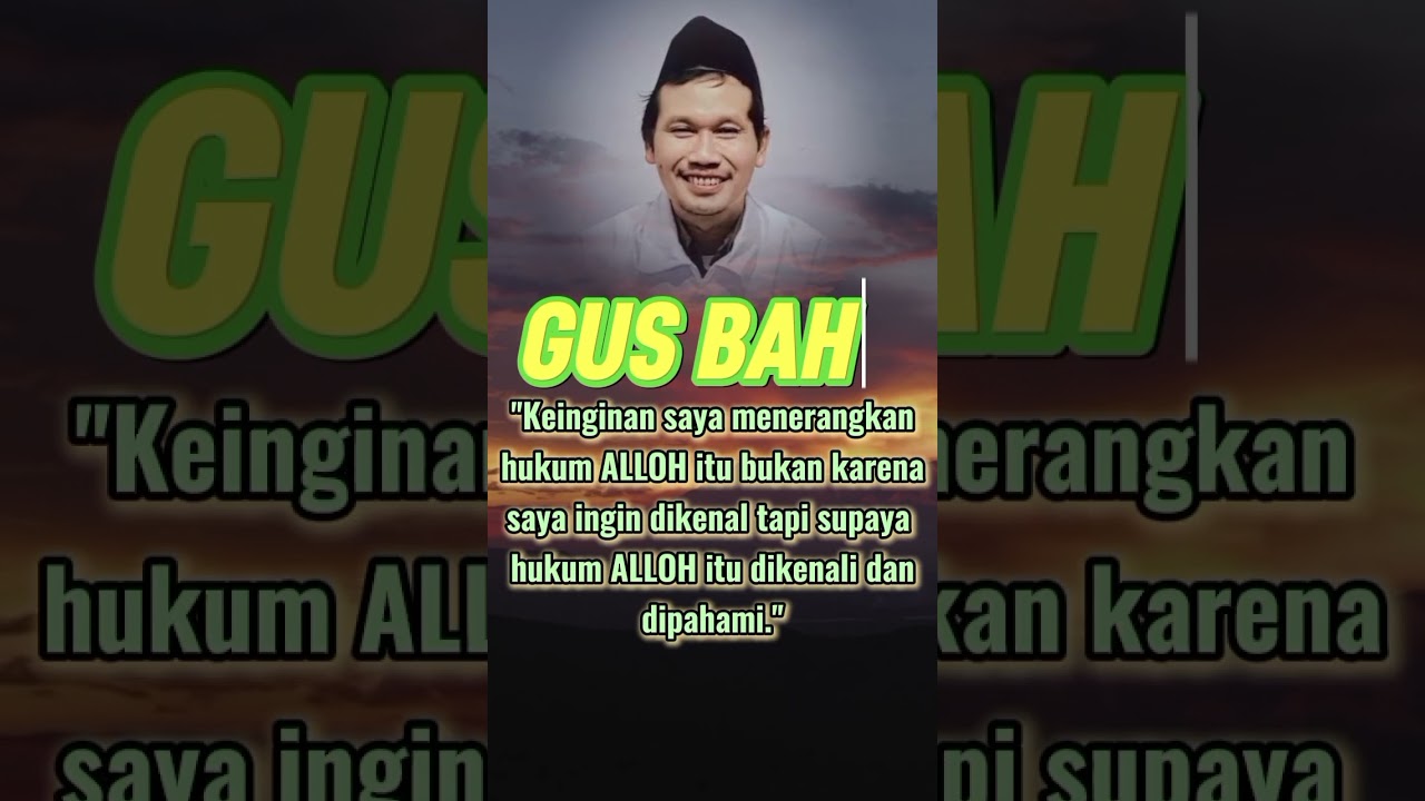 Kalam Gus baha #gusbaha #guru #ulamamuda #trending #pendosahijrah #tauhid #subscribe #motivation