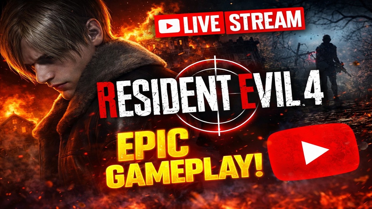 Resident Evil 4 Remake LIVE 🔴 | First Time Gameplay | Horror Survival #re4 #livestream