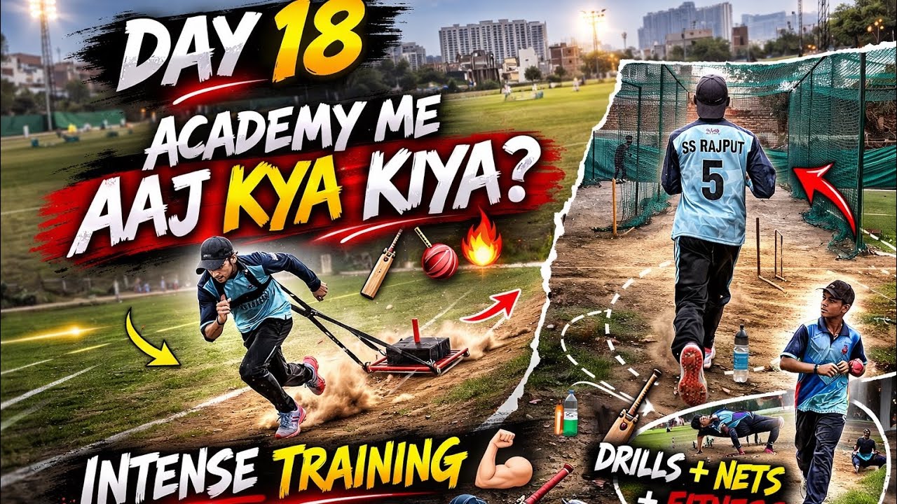 Day 18 of My Daily Vlog 💪 Aaj Academy Me Kya Kya Kiya?