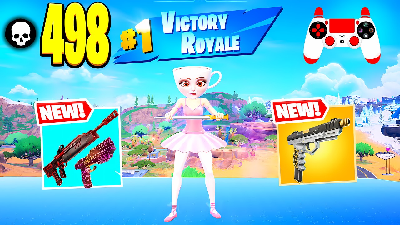 498 Elimination Ballerina Cappuccina Squads Wins Full Gameplay! Fortnite Chapter 7 Season 2