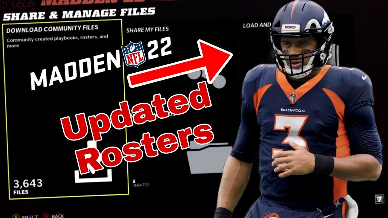 How to Get Updated Free Agency Rosters on Madden 22!