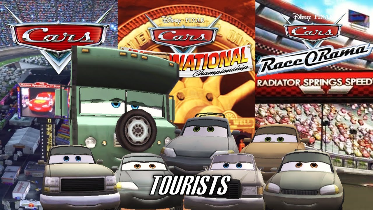 Cars THQ Trilogy - Tourists Voice Clips