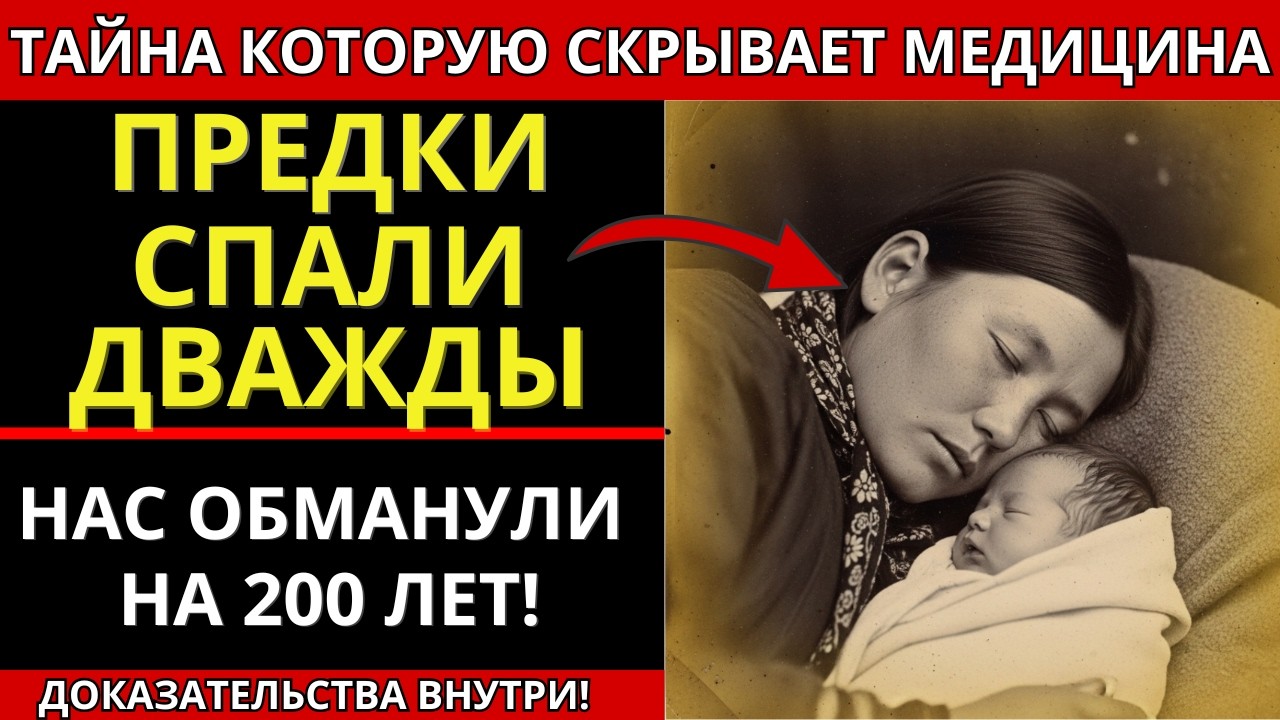 ПОЧЕМУ ТЫ ПРОСЫПАЕШЬСЯ В 3 НОЧИ? Это не бессонница &mdash; это память тела о сне Тартарии