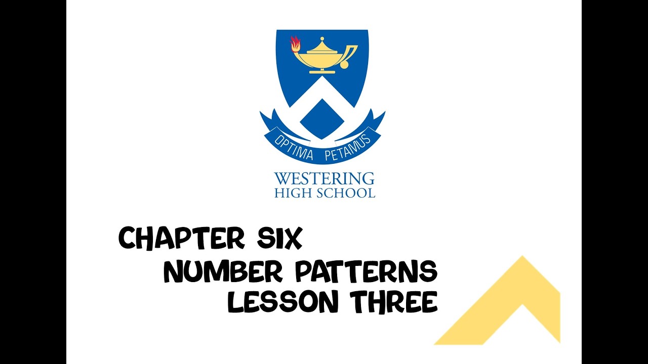 Chapter 6 - Lesson 3 - Constant Ratio Number Patterns
