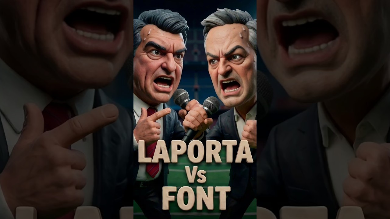 Who Owns Barcelona Throne? 🔥 Laporta vs Victor Font ⚽🎤
