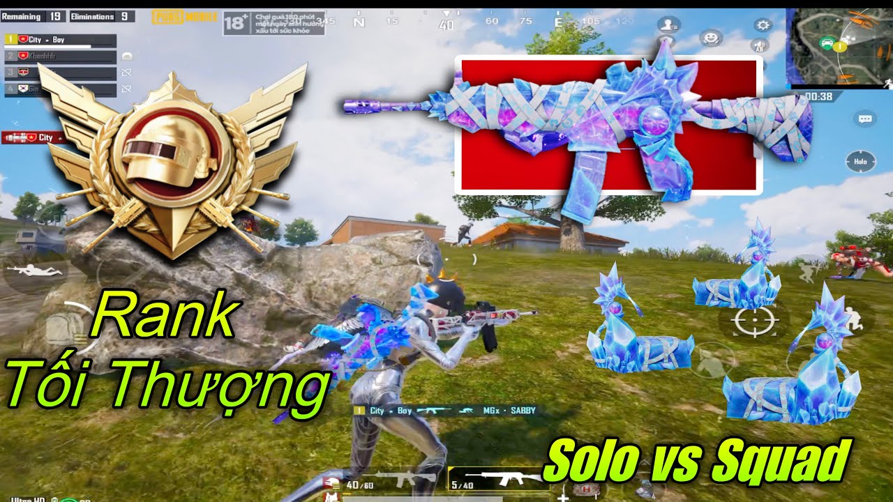 Mãn nhãn - Hành trình Solo Squad rank Tối Thượng