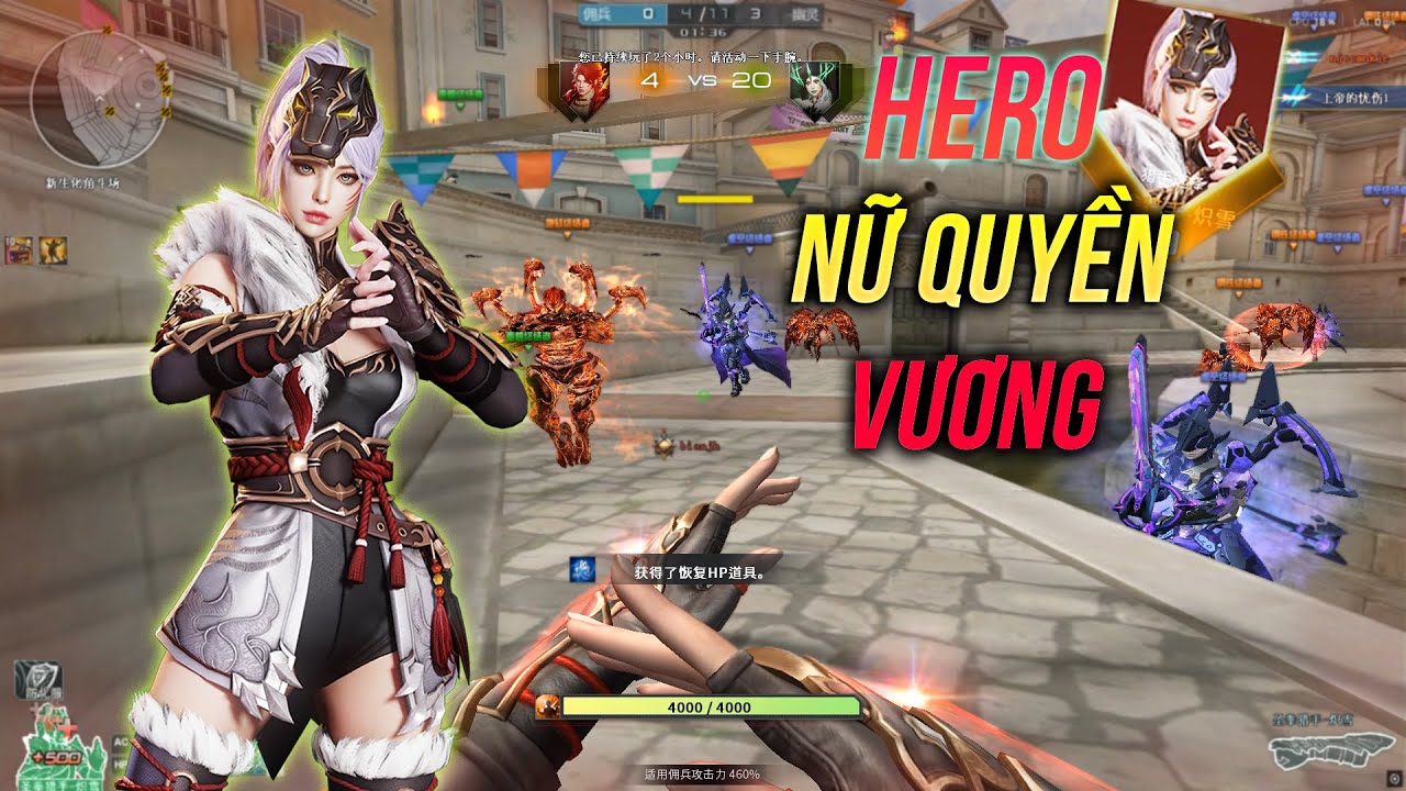 Hero Nữ Quyền Vương Ph&aacute; Đảo Zombie Nano CFQQ