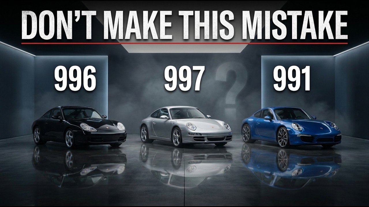 Не покупайте Porsche 996, 997 или 991, пока не посмотрите это