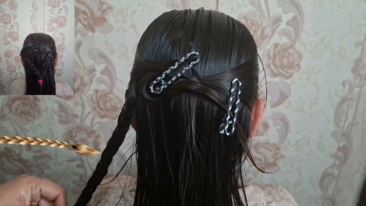 #HairBraiding#GirlsHairstyle#ElegantHair#LongHair#HairTutorial#Subscribe