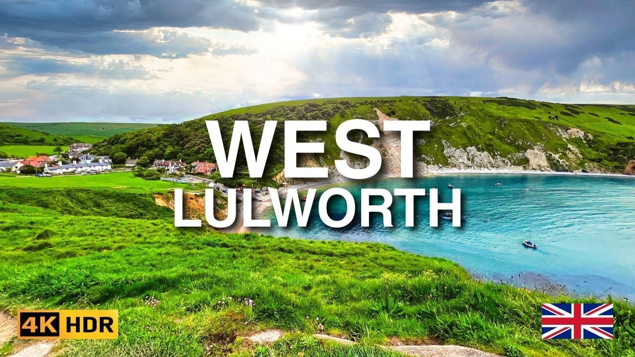 Enchanting English Countryside Walk in West Lulworth Village | 4K HDR Walking Tour with Captions