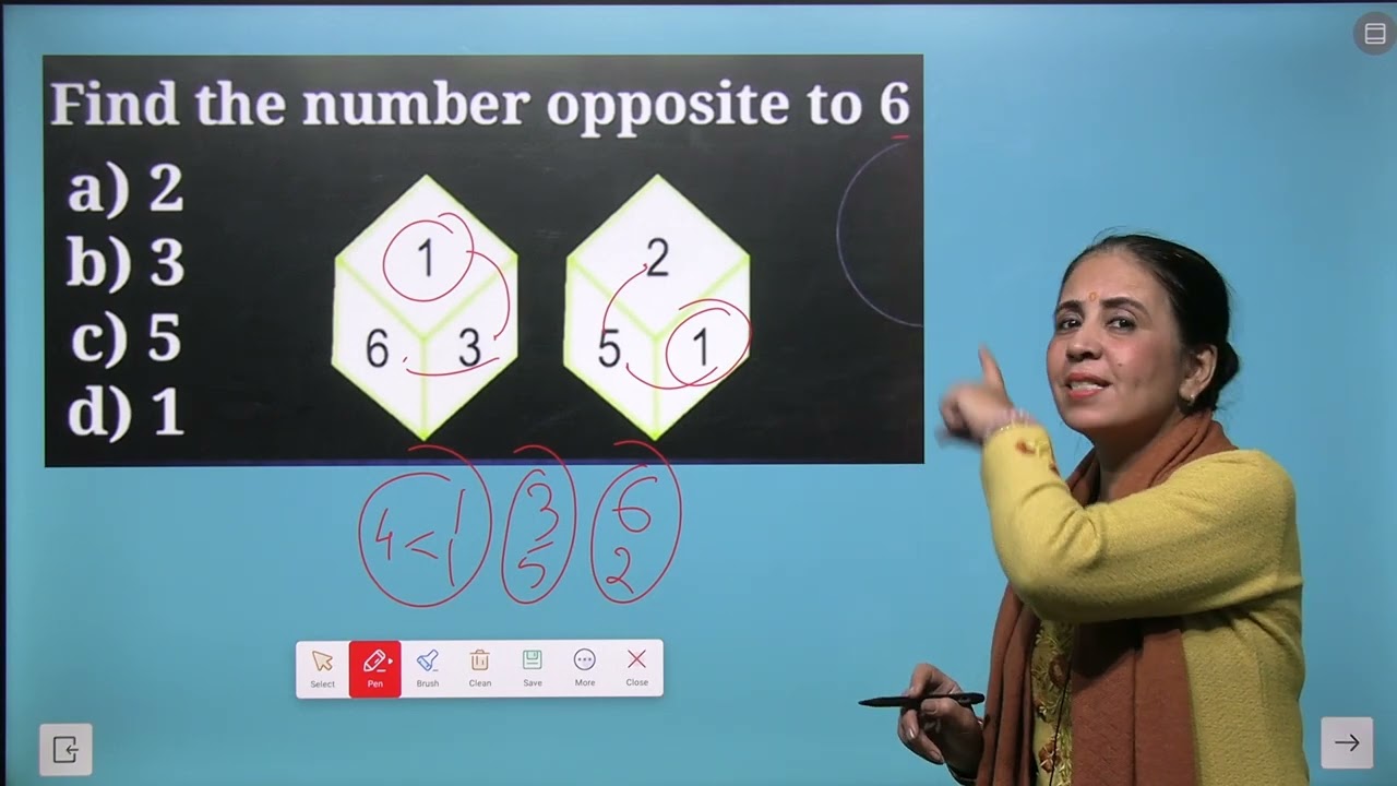 Chapter 3 Cube and Dice | Aptitude and Reasoning Class 8