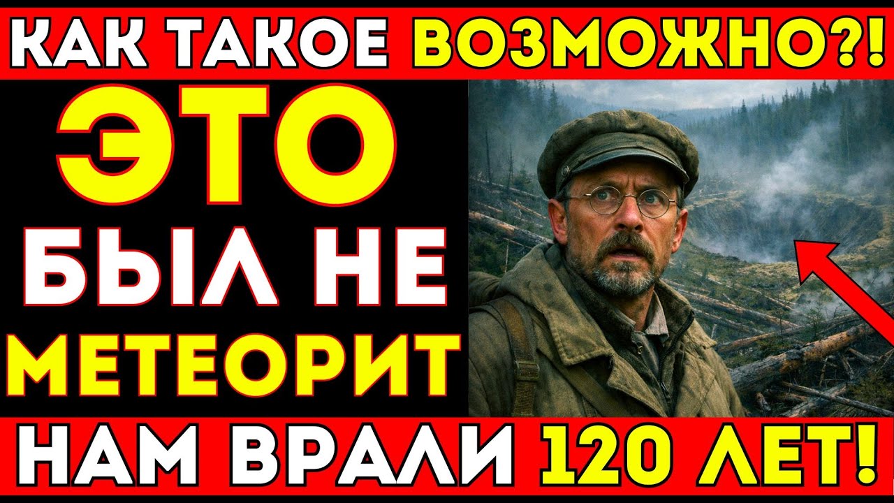 ТАЙНА ТУНГУССКОГО МЕТЕОРИТА! ЧТО СКРЫВАЛ СССР? ВЫ БУДЕТЕ В ШОКЕ!