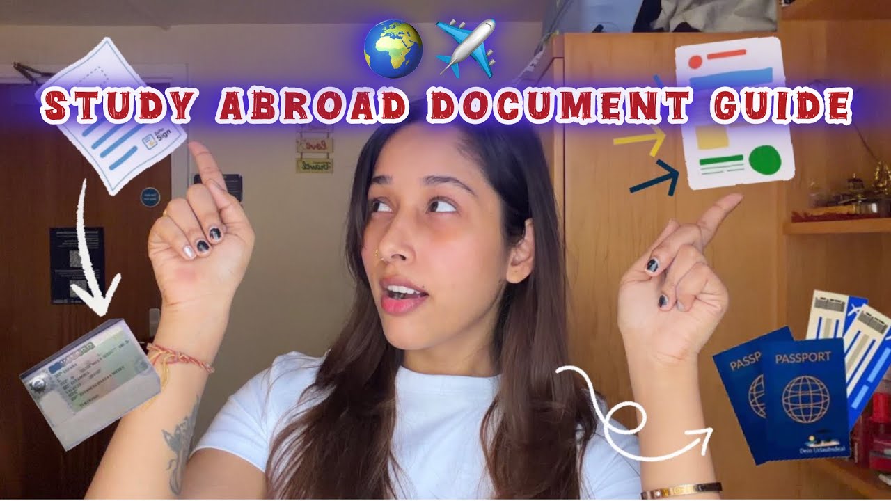 STUDY ABROAD ✈️ MUST HAVE DOCUMENTS 