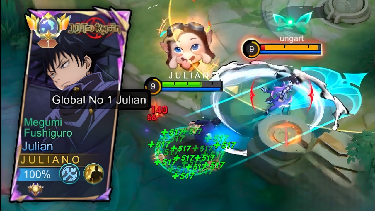 WTF DAMAGE!! NEW BEST 1 HIT DELETE JULIAN BUILD 2023 - MLBB