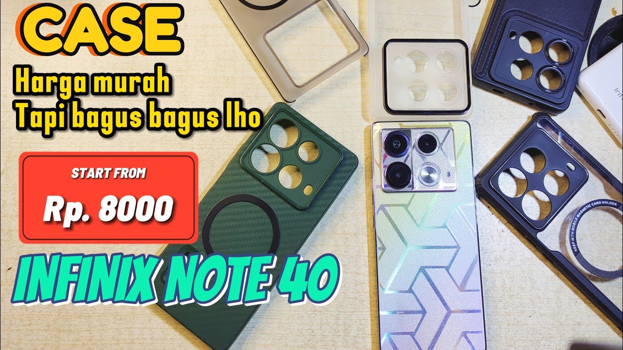 REVIEW CASE INFINIX NOTE 40 _ yang harganya terjangkau aja ya 😁