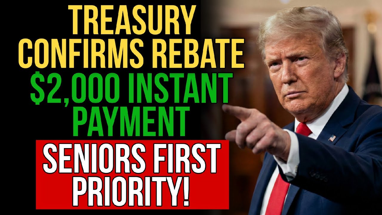 Treasury Confirms $2,000 Rebate: New Priority Lane for Seniors on Social Security!