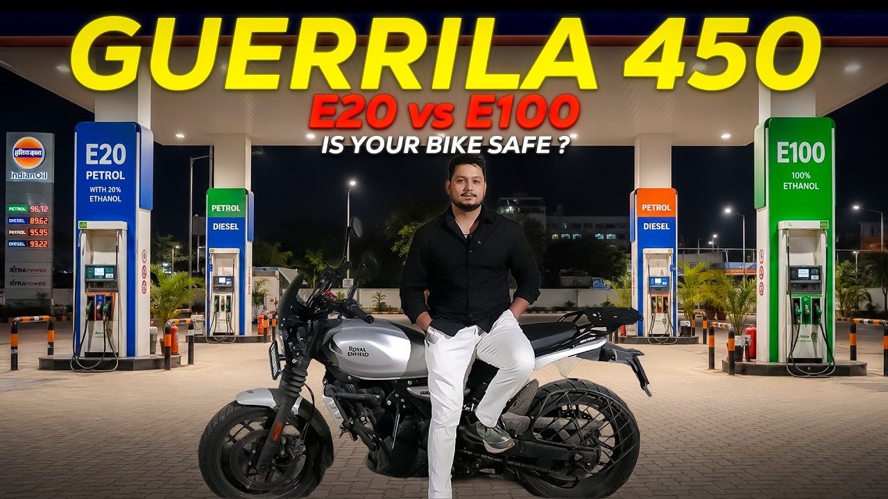 E100 Fuel Approved in India - Is Your Guerrilla 450 Safe? Honest Truth | G RIDR