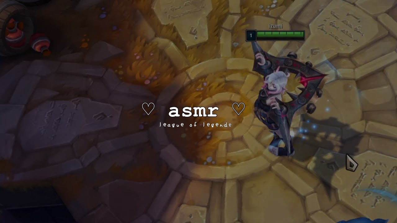 whisper asmr league of legends ♡ jg & sup lane [gaming asmr, keyboard asmr, whispers, lol asmr]