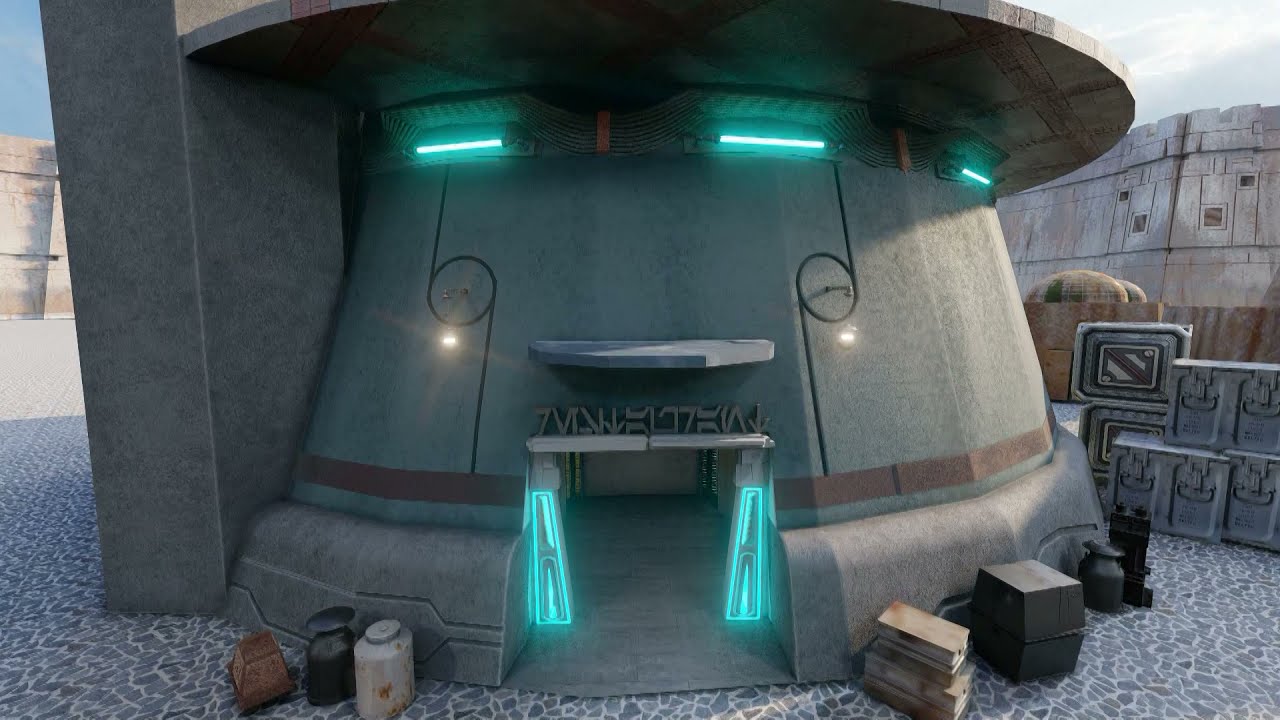Futuristic Restaurant VER2587 - 4D Alliance Group