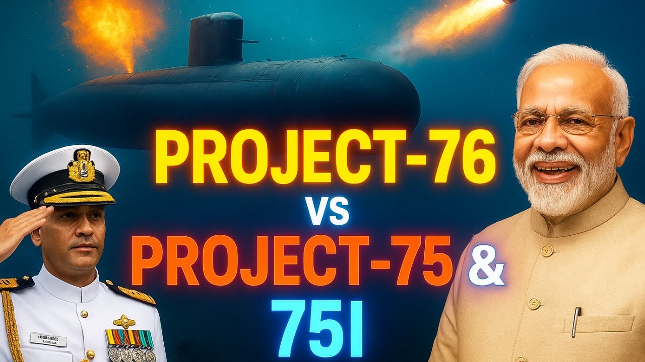 Project-76 vs Project-75 & 75I | India&rsquo;s Next-Gen Submarine Power Explained