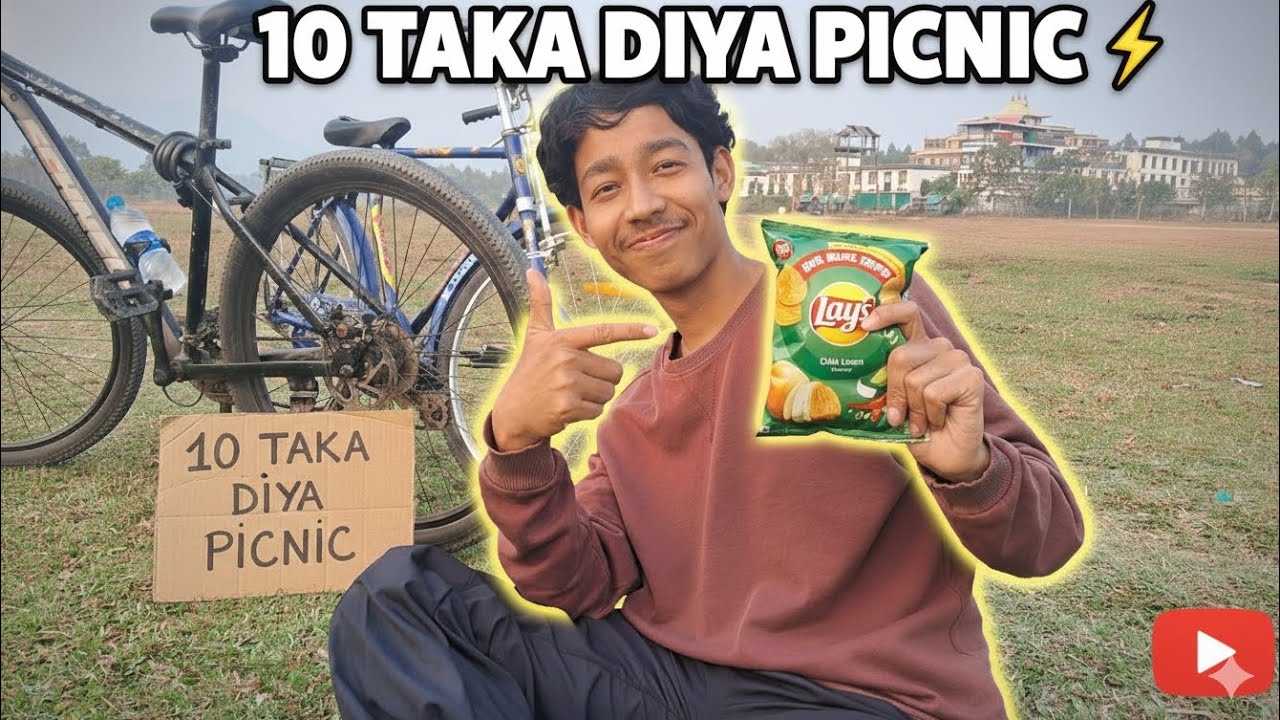 10 taka diya picnic 😋| 10 rupees se picnic...