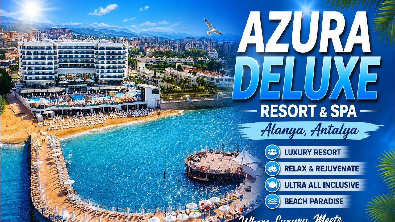 Azura Deluxe Resort Hotel Alanya Antalya Ultra All Inclusive 5 Star #luxuryresort #besthotel