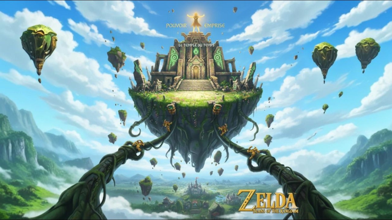 Le Temple du Temps et le pouvoir Emprise sur Zelda Tears Of The Kingdom