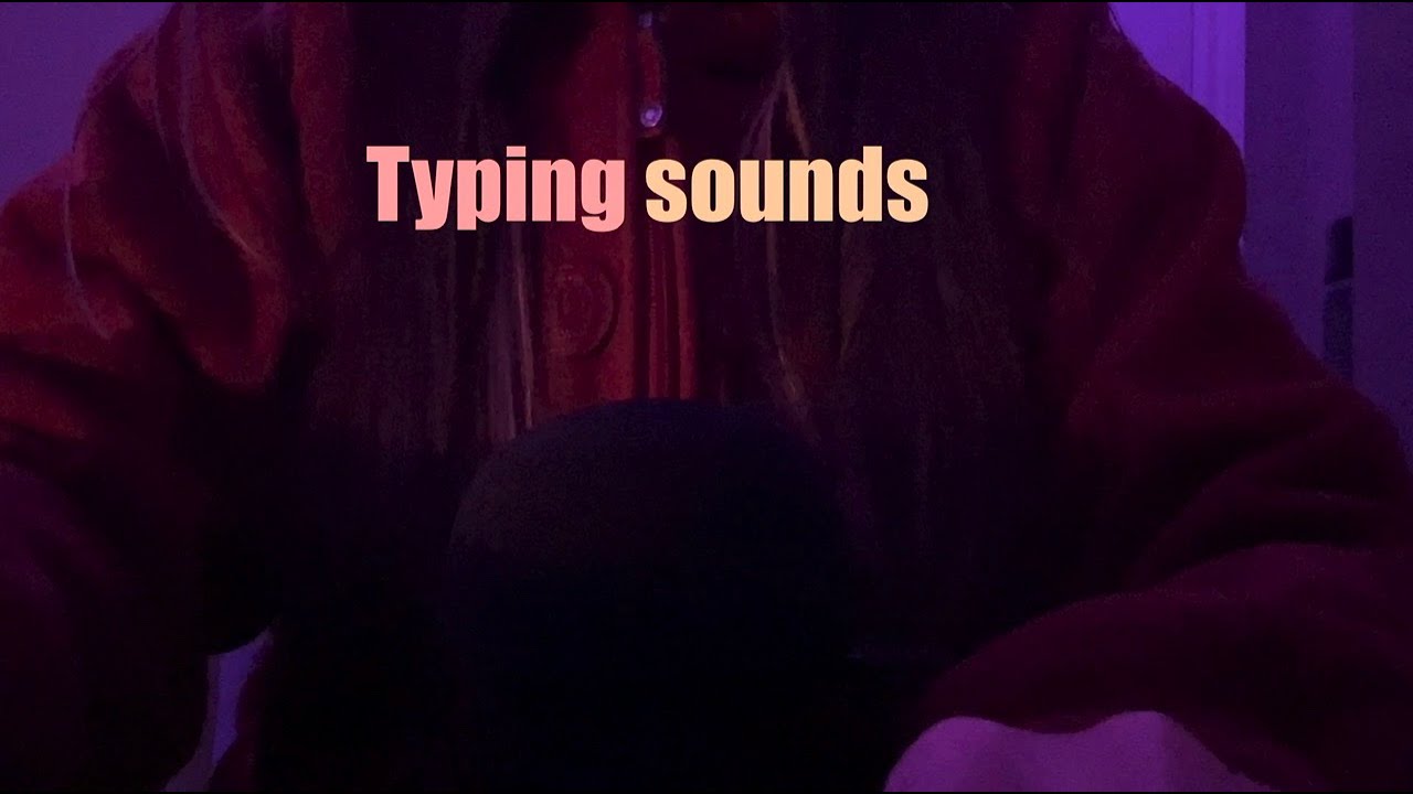 1 minute ASMR Typing sounds (no talking)