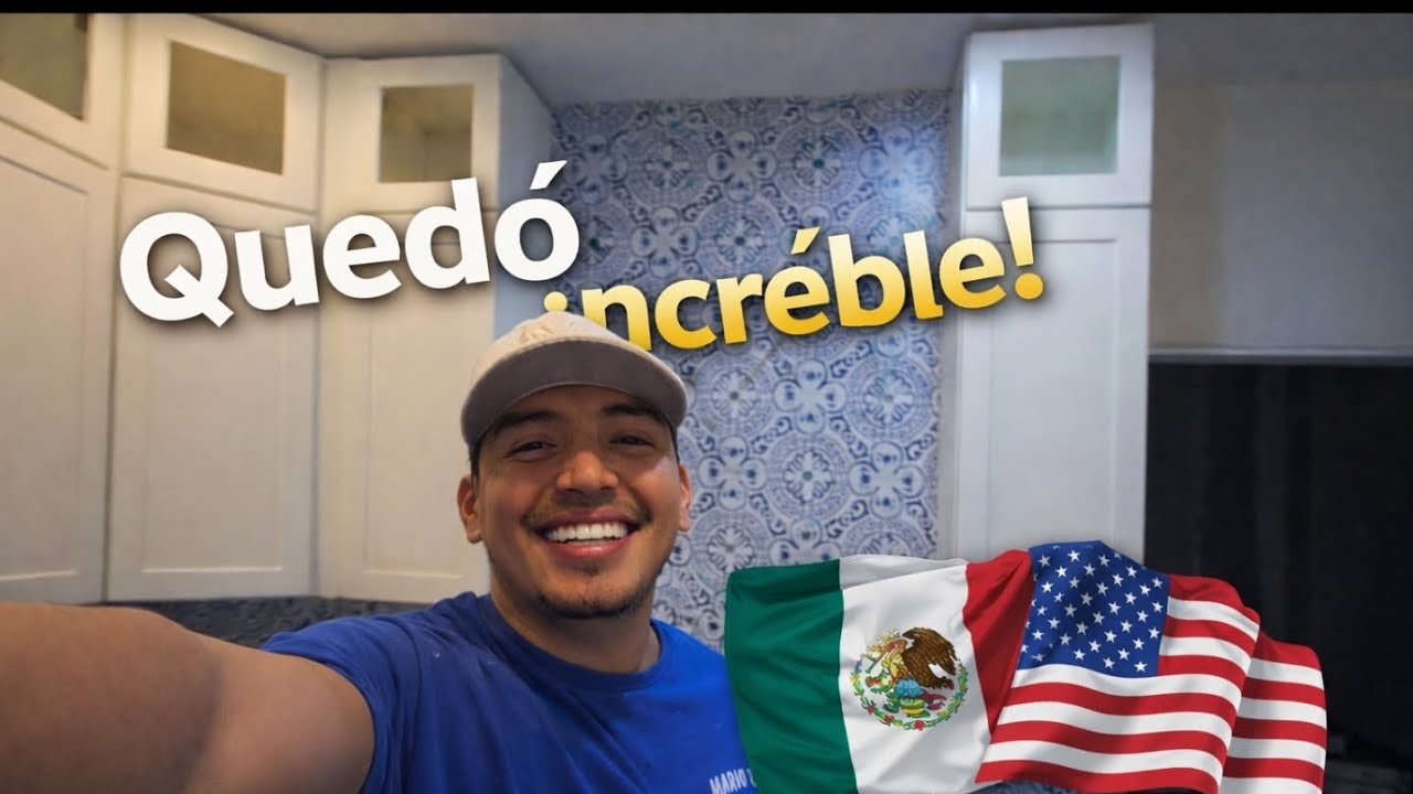 Trabajando en usa graut en ceramica de cosina 