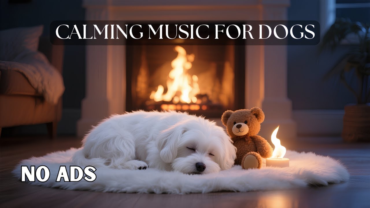 Calming Music for Dogs to Sleep | Deep Sleep & Stress Relief Sounds