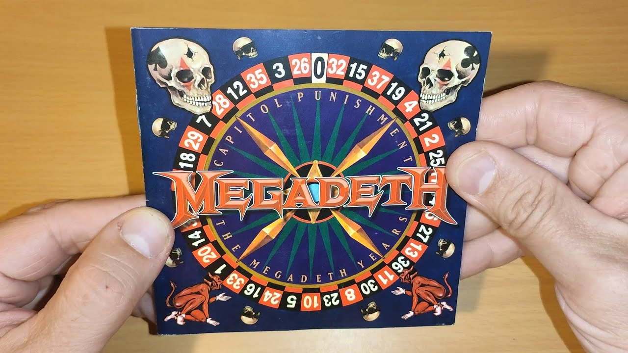 Обзор оформления CD сборника Megadeth - Capitol Punishmet The Megadeth Years