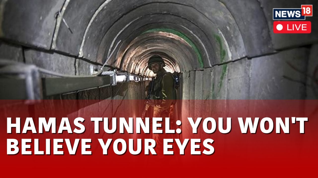 IDF Finds Massive Tunnel Complex Under Gazan Hospital, University | Gaza News Today | News18 LIVE