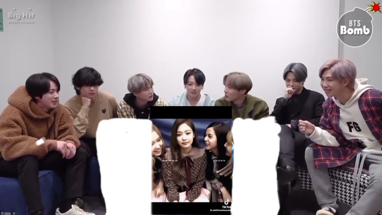 bts reaction bp tiktok
