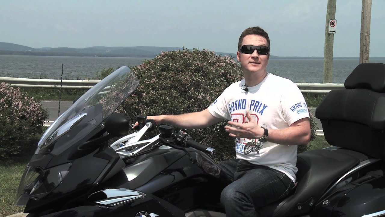 Essai de la BMW K1600GTL, Éric Ménard ,le show de moto, S4