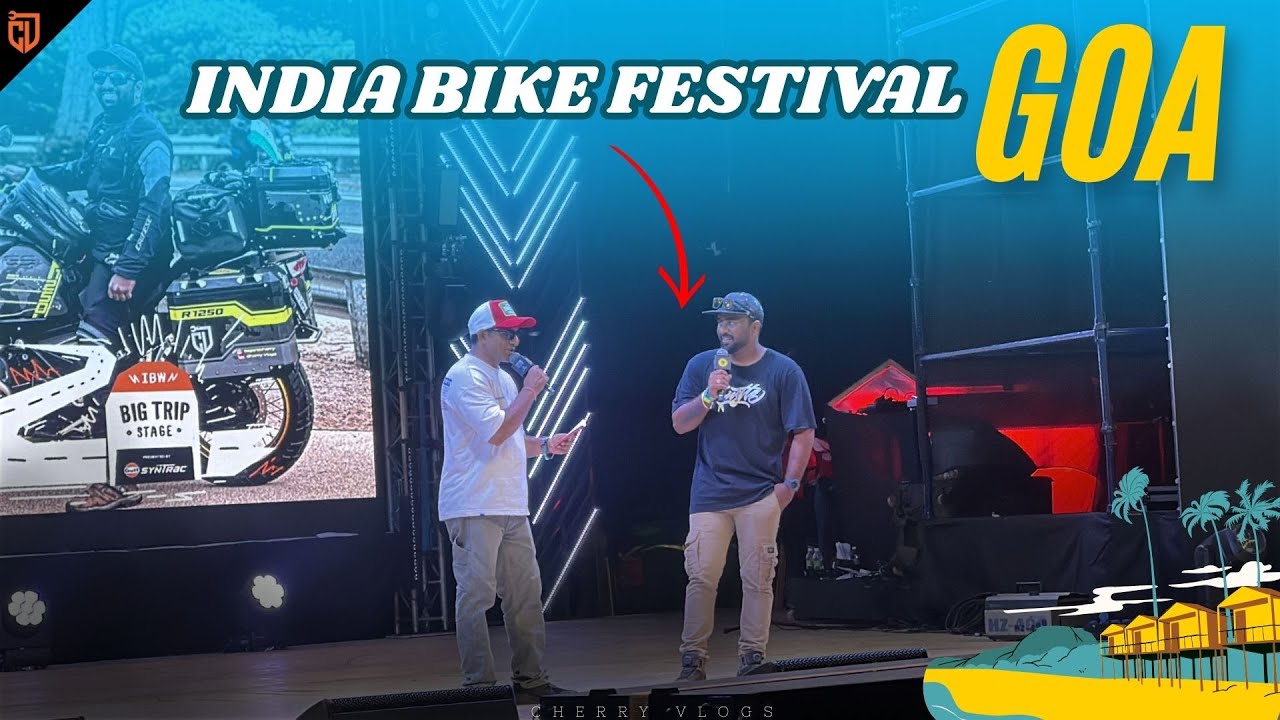 1st Tamilian To Be Here On Stage | IBW GOA 