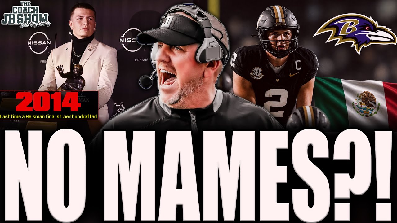 The Coach JB Show With Big Smitty | Diego Pavia Goes UNDRAFTED!