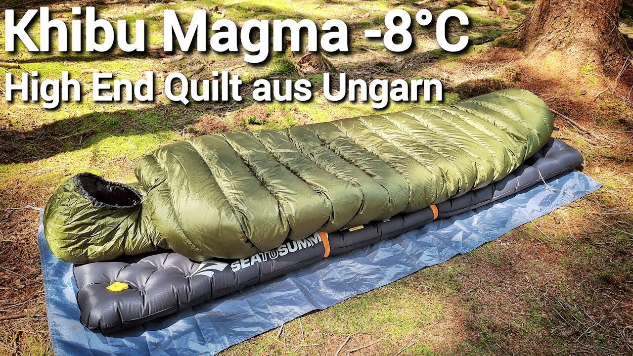 Khibu Magma Quilt und Daunen Balaclava